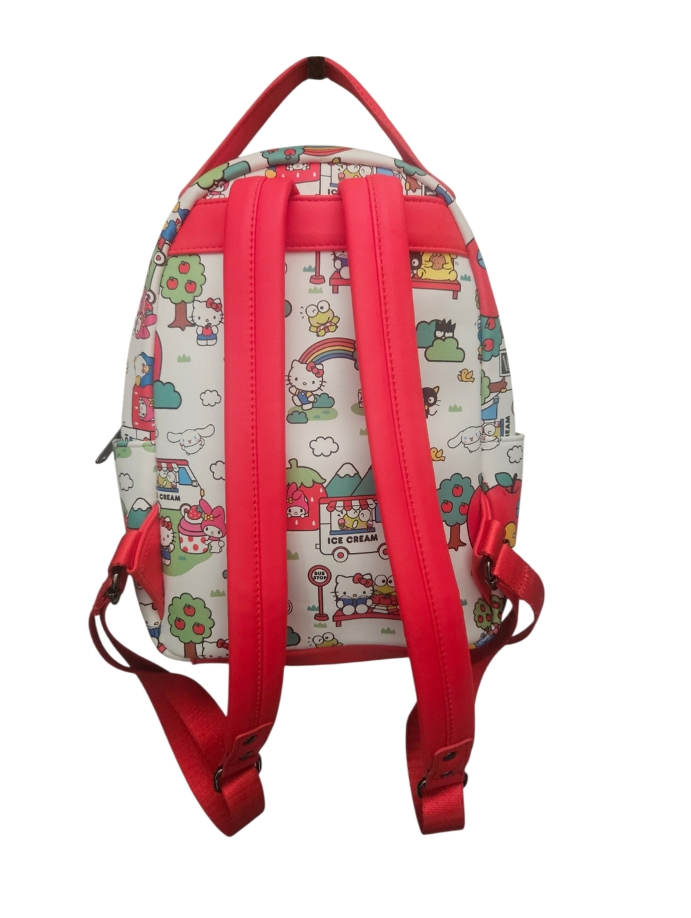 Loungefly Sanrio Mini Backpack Hello Kitty Town & Carnival Flap Wallet Kawaii - Picture 3 of 14